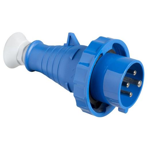 83911 CEE Stecker, mit Phasenwender, 16A, 3p+E