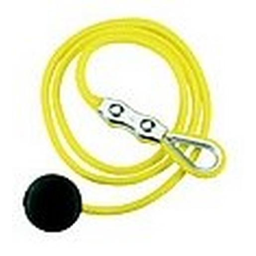 Zugseil gelb,3m ,Duplexklemme Zugseil gelb