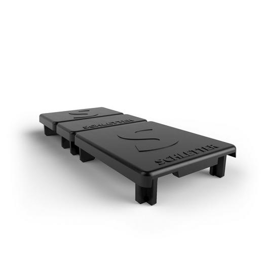 129200-910 Kunststoff-Endkappe Pro schwarz