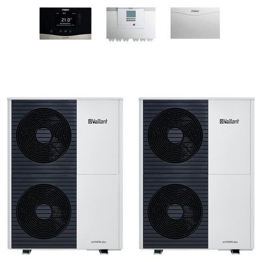 Paket aroTHERM plus 2er Kaskade VWL 125/6 A VAILLANT Paket 4.3502 aroTHERM plus