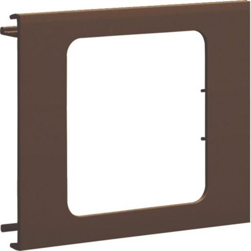 L91208014 Blende 1-fach R7 PVC BR OT 100 braun