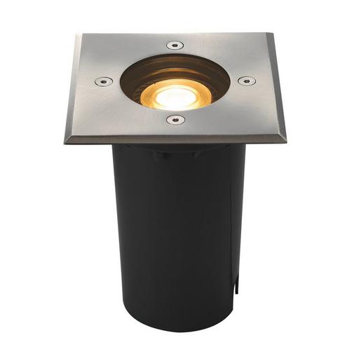 SOLASTO QPAR51 GL edelstahl eckig IP67 SOLASTO, Outdoor Bodeneinbauleuchte, LED