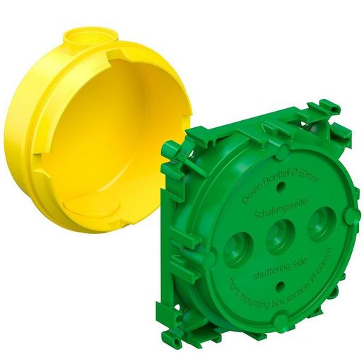 1255-43 Betonbau Gerätedose, mit Putzhaut, ohne