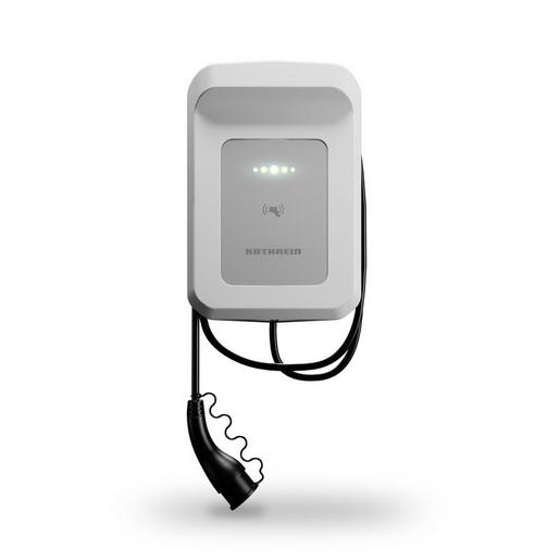 AC40-11-C750-W Wallbox 11kW mit Ladekable 7.5m Weiß