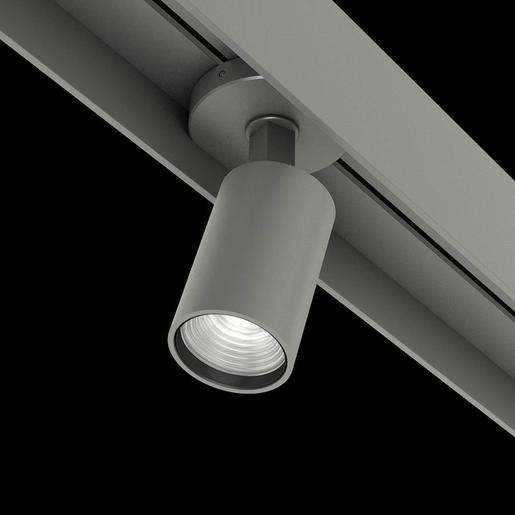 H80 CURA-55 1800-840 F-DA-SI Strahler silbern für H80 Aluminiumprofil