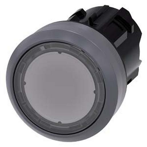 3SU1031-0AB70-0AA0 Drucktaster, beleuchtet, 22mm, rund, Met
