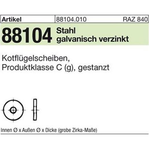 881040100043015 ART 88104 Kotfl.-Sch. St. 4,3x 15 x1,25