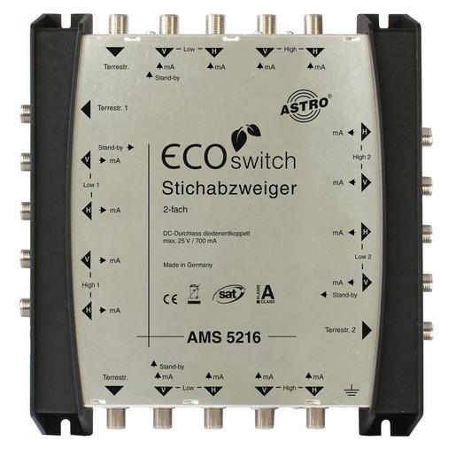 AMS 5216 ECOswitch SAT-ZF 2-fach Abzweiger, 14,5 ... 11,5 d