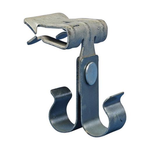 4H241214B Flanschklipp zum Aufschlagen mit 2 Snap-