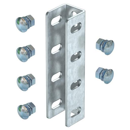 VUS 5 FT U-Stiel-Verbinder inklusive Flachrundsch