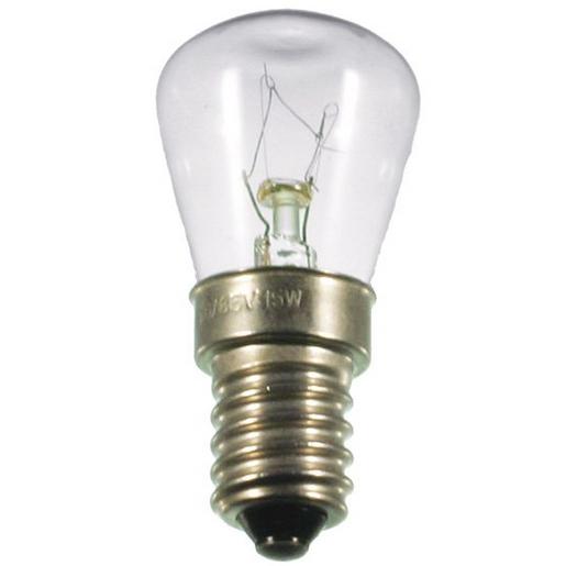 40111 Birnenformlampe 26x57mm, E14 60-65V 15W