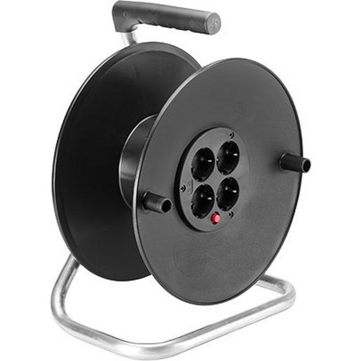 396.181 Kabeltrommel 4-fach mit Thermoschutz