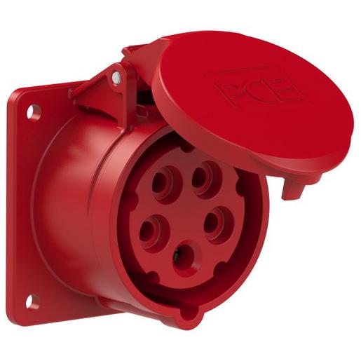 315-6ttf7 CEE-Anbausteckdose gerade (75x75mm) 16A