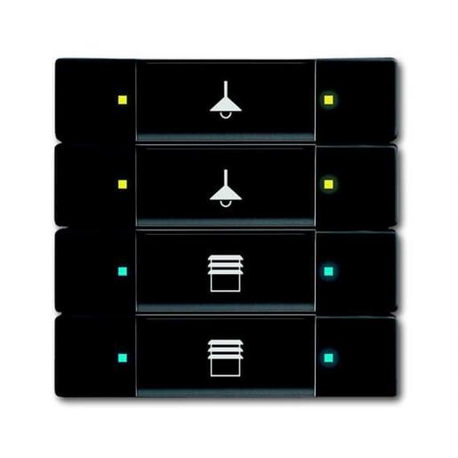 6127/02-885 Bedienelement, 4/8-fach Multifunktion/Fa