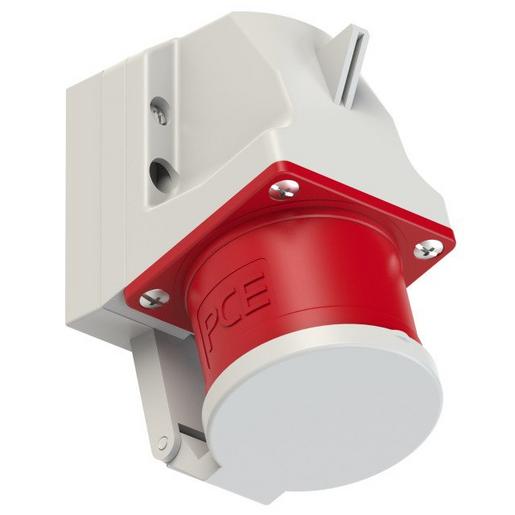 525-6d CEE-Wandgerätestecker 32A 5p 6h IP44 mi