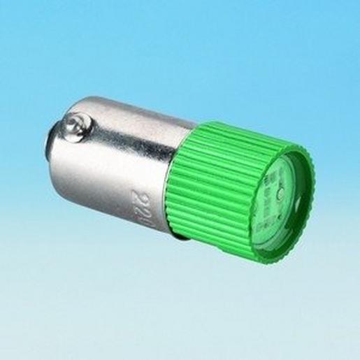 70113042 T10 BA9S Multi 2Chips Flat Lamp, rot, 60