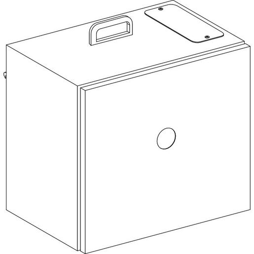 KSB160DD411 KS Abgangskasten,160A, leer, 3L+N+PE fü