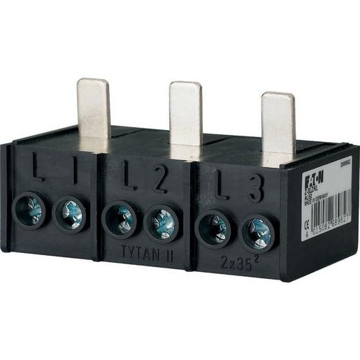 Z-SLZ/KL Einspeise-Doppelklemme, 2x3x35qmm