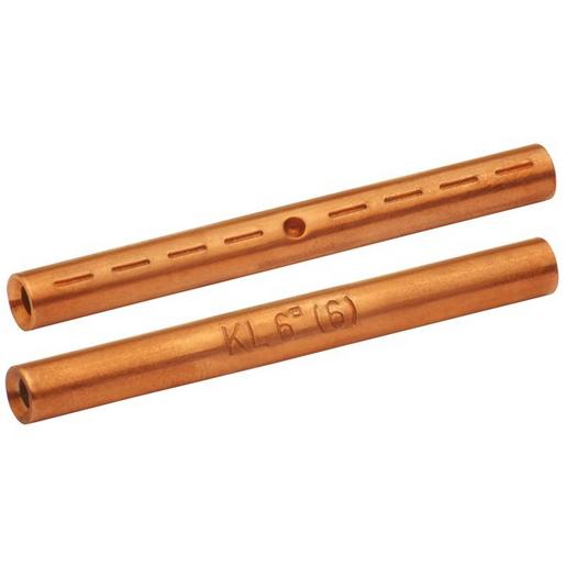 182R Pressverbinder DIN 48085, 10 mm², Cu bla