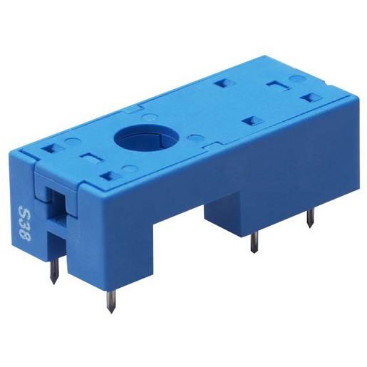 95.13.2 Fassung mit Printanschlüssen, für Relais