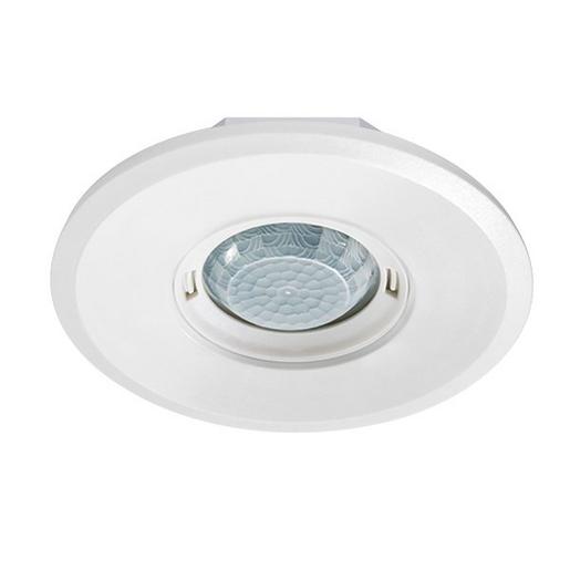 MD-FLAT 360i/8 LARGE ROUND WHITE Decken-Bewegungsmelder 360°, Unterputz,