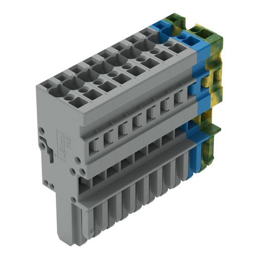 769-110/000-038 1-Leiter-FederleisteCAGE CLAMP®4 mm²g