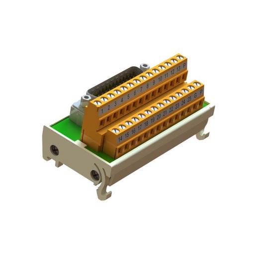 RS SD25S UNC LPK2 Übergabemodul, SUB-D-Stecker gemäß IEC 6