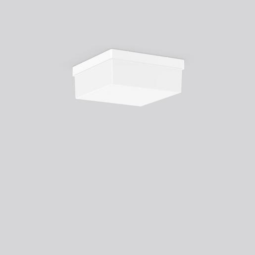 22130.002 QUADRAT, weiß, on/off Decken- und Wandle