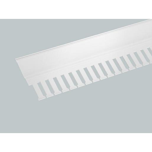 01417 Abdeckprofil oben / unten, geschlitzt, 1
