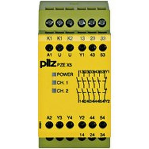 774595 PZE X5 24VDC 5n/o