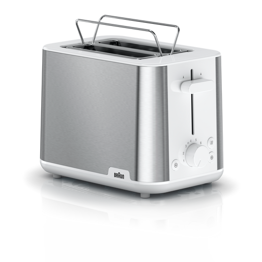HT 1510 WH Toaster PureShine 2 Einschübe, 8 Bräunun