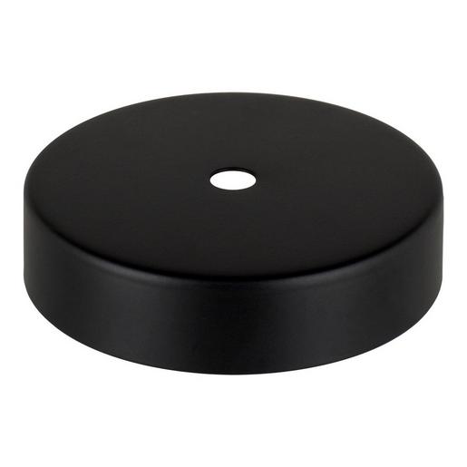 139701 Deckendose Metall Schwarz
