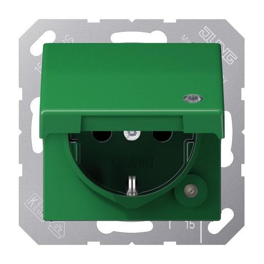 AS 1520 BFKLKO GN SCHUKO Steckdose, 16 A 250 V ~, mit Funk