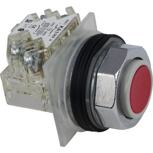 9001KR3RH13 Roter nicht beleucht. Drucktaster, Typ K