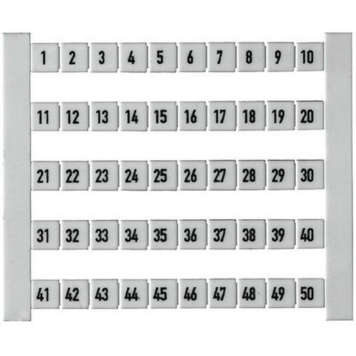 DEK 5 FW 1-50 Klemmenmarkierung, Raster in mm: 5.00, A