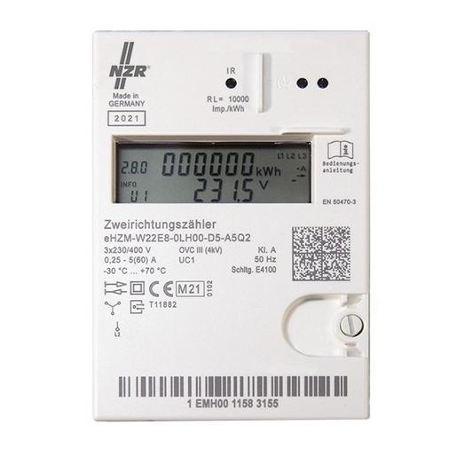 eHZ EDL21, Lieferung m. Rückl., DT,MID Moderne Messeinrichtung eHZM, MID, 5(60)