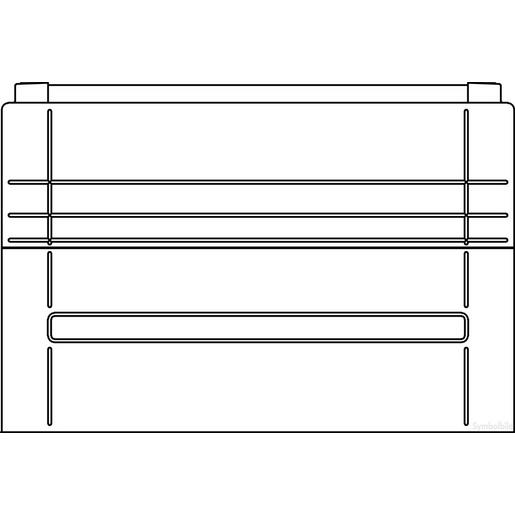 10050722 Bodenmontagesockel SB5 500/470 WP RAL 70