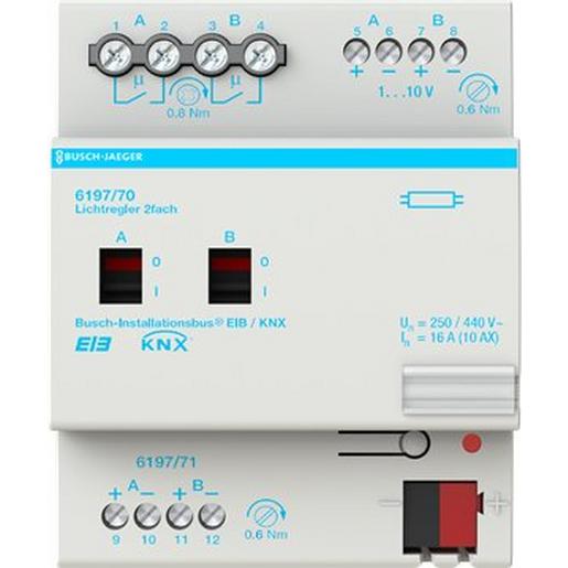 6197/70 6197/70 Lichtregler, 2fach, 1-10 V, REG,
