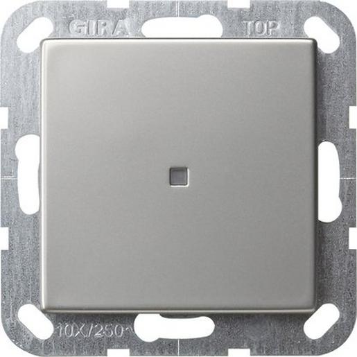 0122600 Tast-Kontroll Aus 2-p System 55 Edelstah