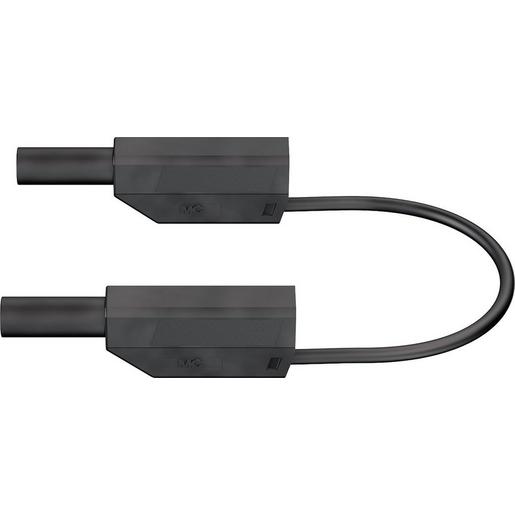 SLK410-E/SIL 4mm Sicherheits-Messleitung 100cm schwar