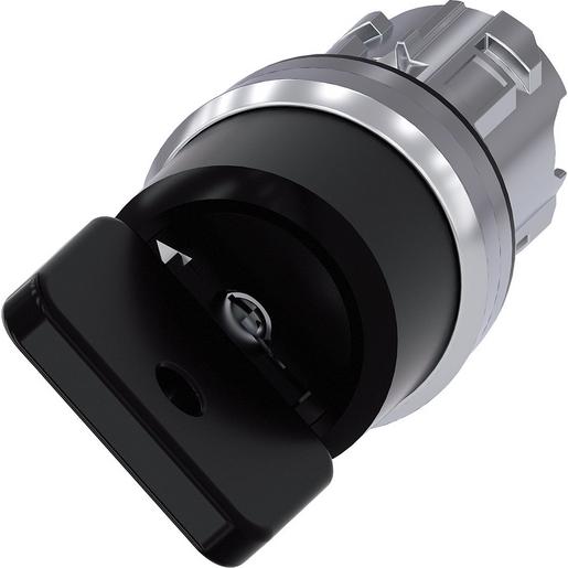 3SU1050-4HC01-0AA0 Schlüsselschalter O.M.R, 22mm, rund, Met