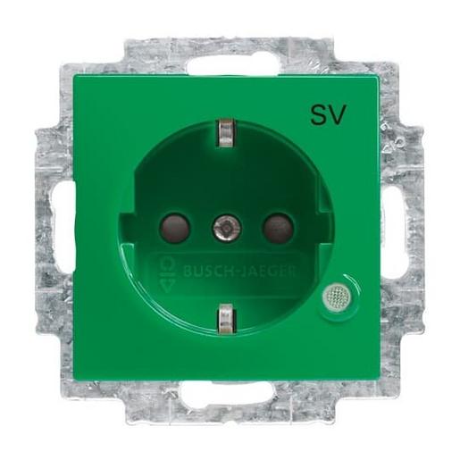 20 EUCBL-13-914 SCHUKO® Steckdosen-Einsatz mit LED Kontr