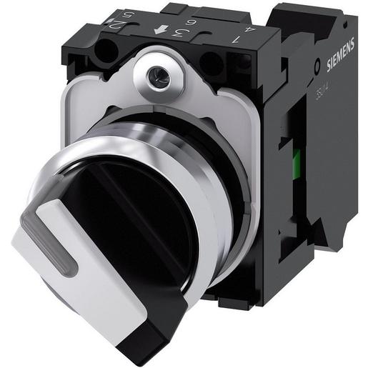 3SU1150-2BF60-3BA0 Knebelschalter, beleuchtbar, 22mm, rund,