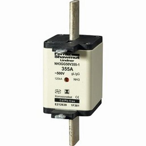 NH3GG50V355-1 Sicherungseinsatz NH gG Größe 3 AC500V 3