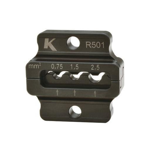 R501 Presseinsatz R 50, 0,75 - 2,5 mm², Serie