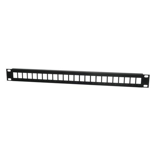 UFB24RJ Frontblende 19´´ 1U, 24 RJ45
