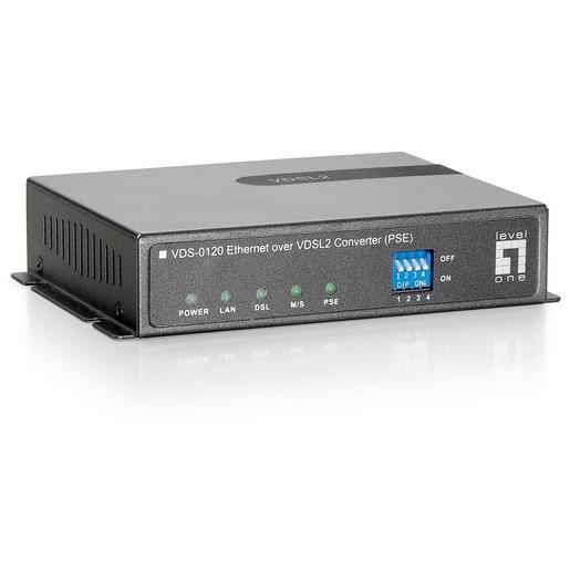 VDS-0120 Ethernet over VDSL2 Converter (PSE)