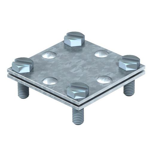 255 A-FL30 FT Kreuzverbinder ohne Zwischenplatte 30mm