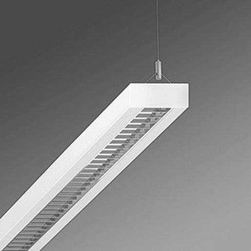 procube-CUHIX 1x35/49/80 EVG DALI Pendelleuchte, Micro-Parabolraster seide