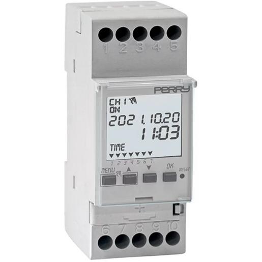 1IO7281 Verteilerzeitschaltuhr, 2-Kanäle